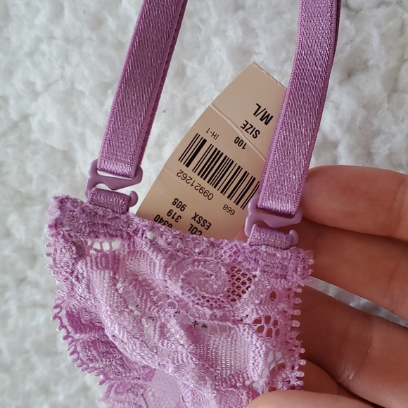 Victoria's Secret Purple/Fushia Garter Belt Bundle - Picture 10 of 17